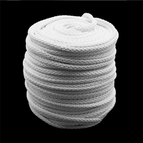 80036 Sullivans 7mm Piping Knit Cord - Size #4  - White  75mts