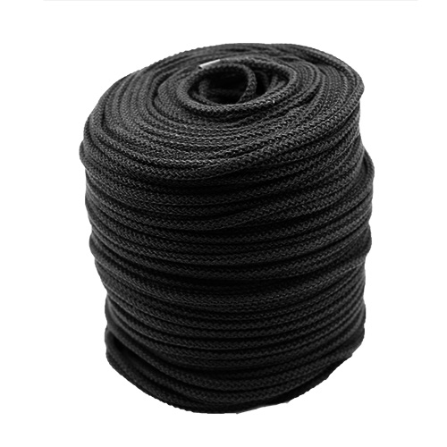 80160 Sullivans 5mm Piping Knit Cord - Size #2  - Black  150mts
