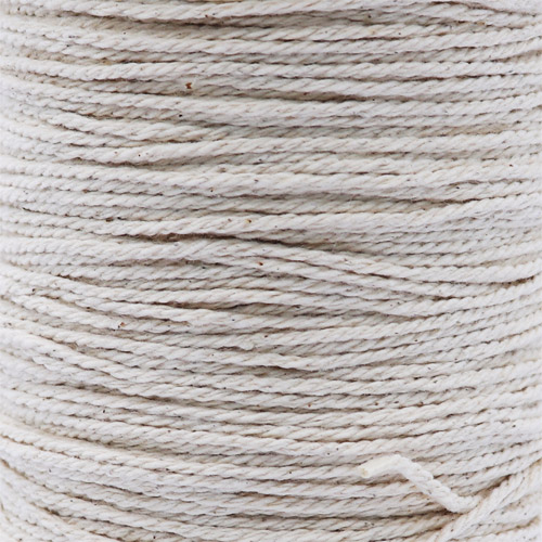 81516 Twisted Cord Natural Cotton 2mm