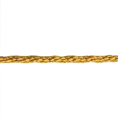 81742 Cord Lacing 4mm Harvest Gold