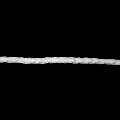 82029 Sullivans 3mm Piping Knit Cord - Size #0  - White  500mts