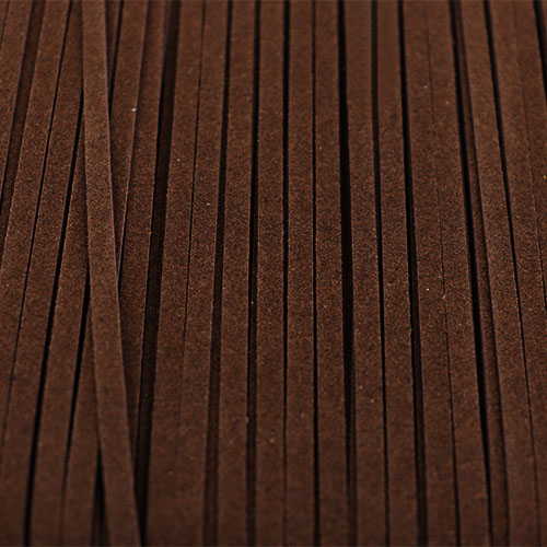 85520 Pu Leather Thonging 4mm Chocolate