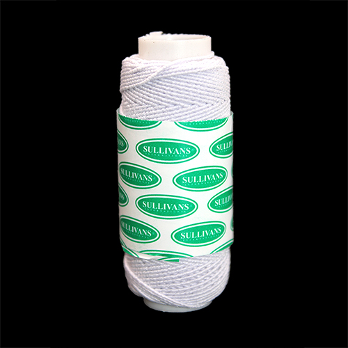86002 Sullivans Shirring Elastic - 30m - White