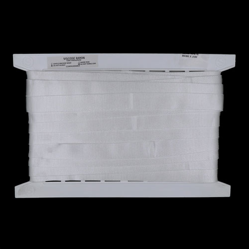 86086 Lingerie Strapping 22mm White