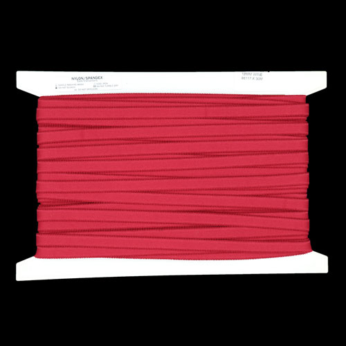 86117 Elastic 12mm Wine