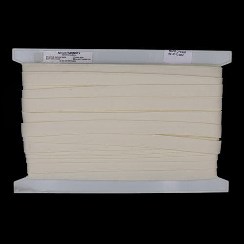 86153 Elastic 18mm Cream