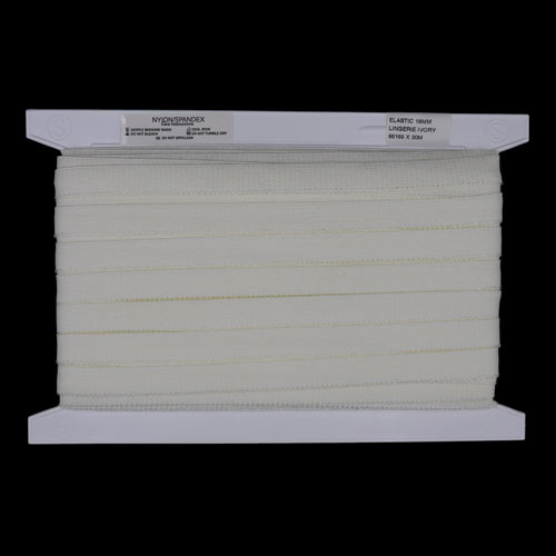 86169 Elastic 18mm Ivory