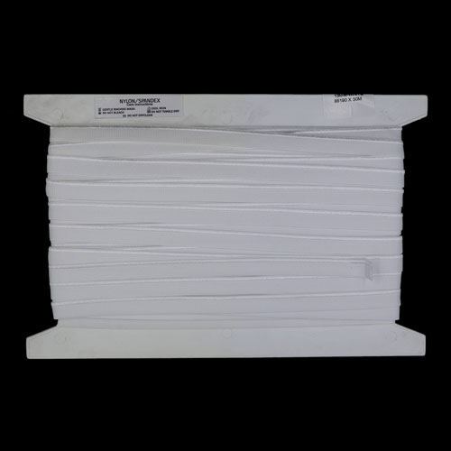 86190 Elastic Lingerie 13mm White