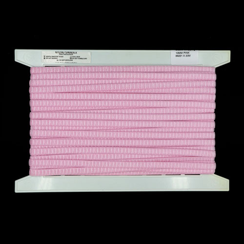 86221 Elastic Strapping 10mm Pink