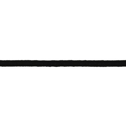 87001 Sullivans 3mm Round Elastic - Black 50mts