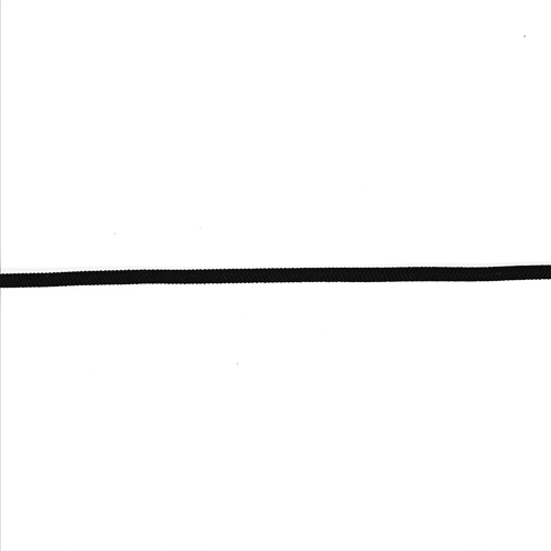87040 Sullivans 3mm Elastic Cord - Black 20mts