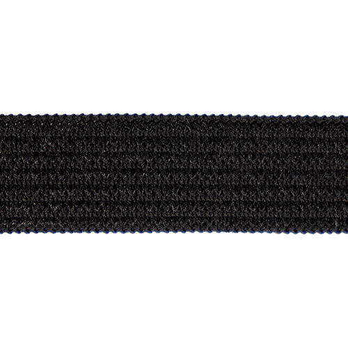 87109 Sullivans 12mm Elastic - 100m - Black