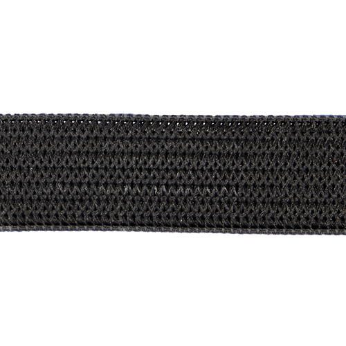87177 Sullivans 12mm Non Roll Elastic - 100m -black