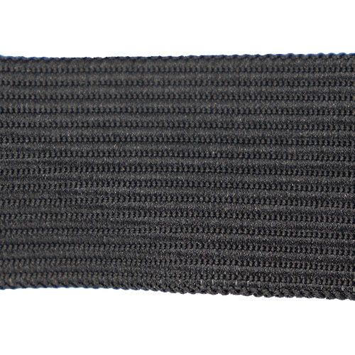 87181 Sullivans 25mm Non Roll Elastic - 50m - Black