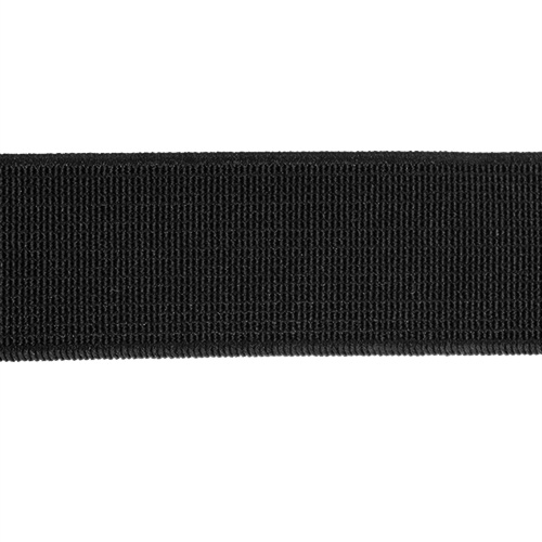 87207 Sullivans 20mm Non Roll Polyster Elastic - Black 50mts