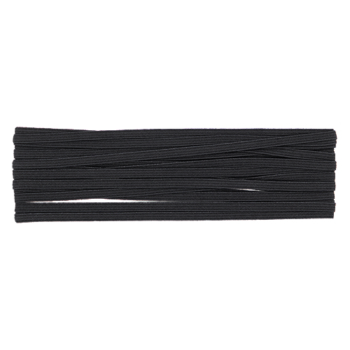 87311 Sullivans 3mm Elastic - 5m Card - Black