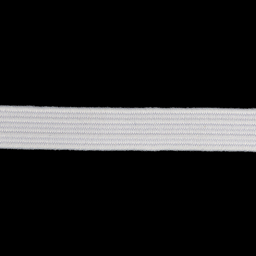 87333 Sullivans 6mm Polyester Elastic - 300m - White
