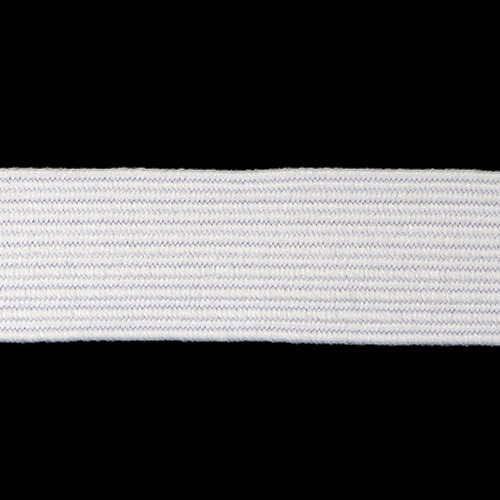 87334 Sullivans 12mm Polyester Elastic - 135m - White