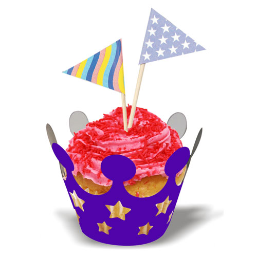 88965 Paper Flags 65mm