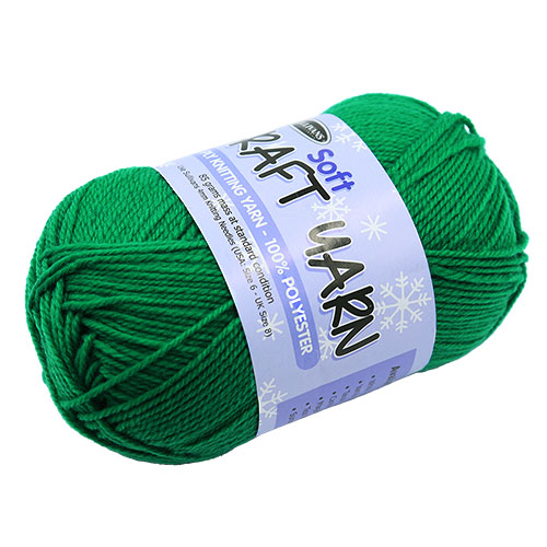 91510 Sullivans 8ply Polyster  Soft Craft Yarn - 85gm - Ocean Green