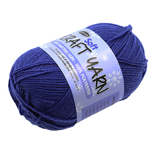 91513 Sullivans 8ply Polyster  Soft Craft Yarn - 85gm - Jacaranda