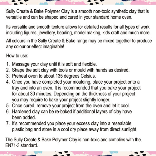 93998 Sully Polymer Clay - 400gm - Neutral