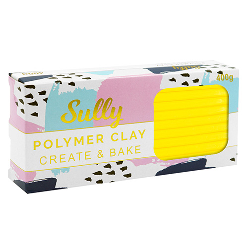 94097 Sully Polymer Clay - 400gm - Yellow