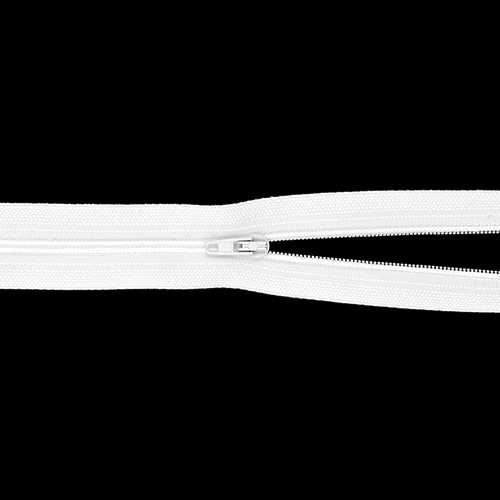 95100 Sullivans 18cm Nylon Dress Zipper - White