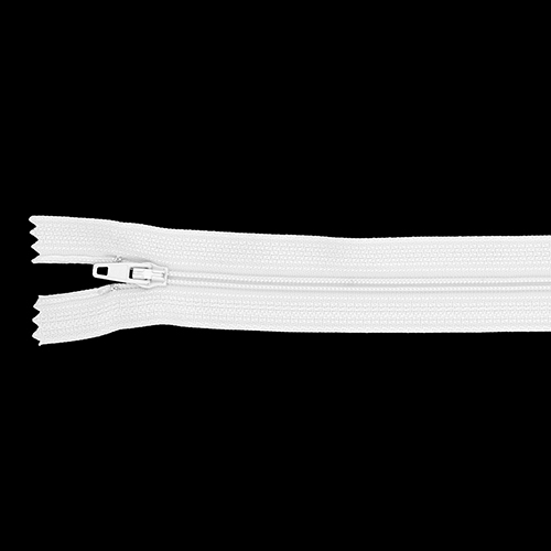 95150 Sullivans 20cm Nylon Dress Zipper - White