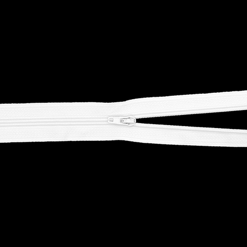 95250 Sullivans 25cm Nylon Dress Zipper - White