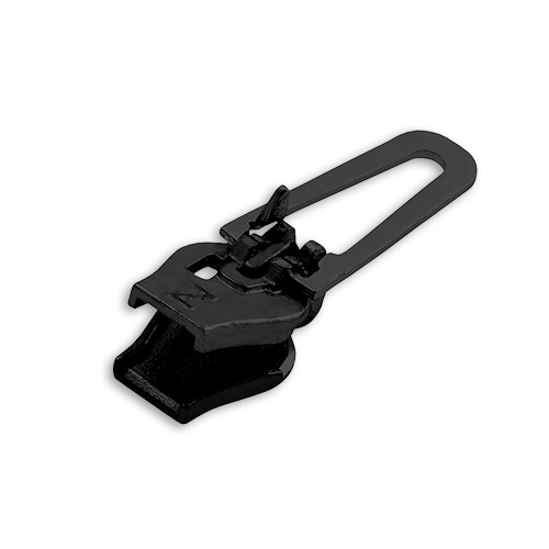 96811 Zlideon Coil Zip Pulls - Size 3 - Straight Puller - Black