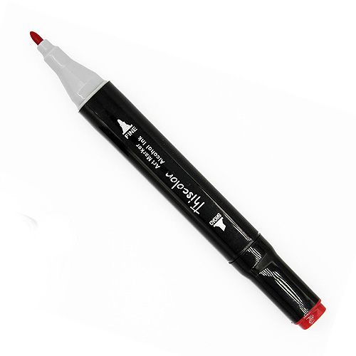 99508 Thiscolor Alcohol Based Twin Marker - Geranium