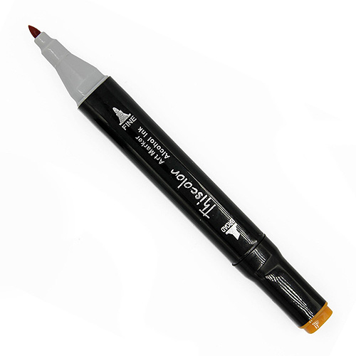 99510 Thiscolor Alcohol Based Twin Marker - Terracotta
