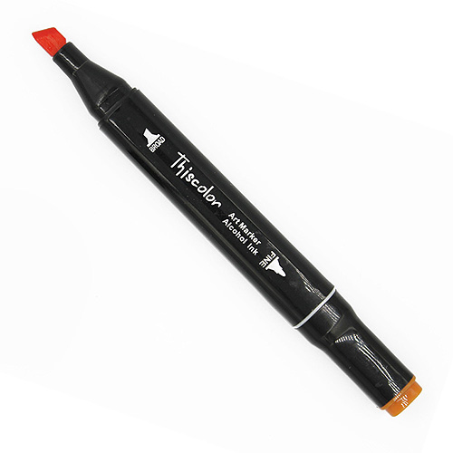 99512 Thiscolor Alcohol Based Twin Marker - Orange