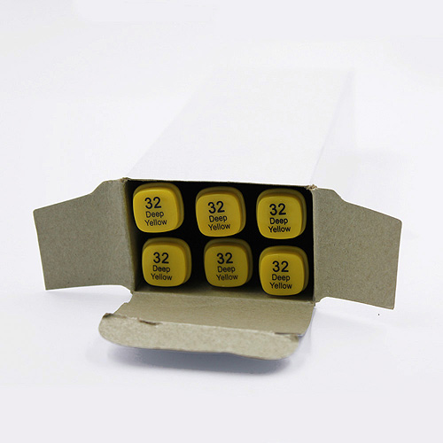 99516 Thiscolor Alcohol Based Twin Marker - Deep Yellow