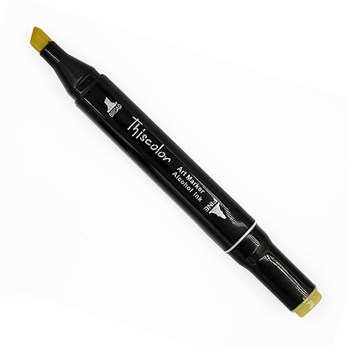 99517 Thiscolor Alcohol Based Twin Marker - Cream