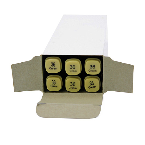 99517 Thiscolor Alcohol Based Twin Marker - Cream