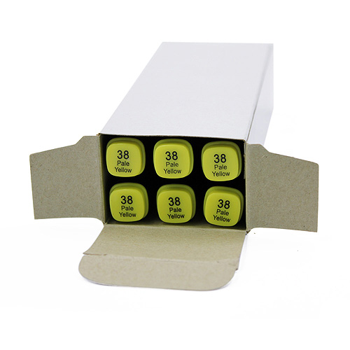 99519 Thiscolor Alcohol Based Twin Marker - Pale Yellow