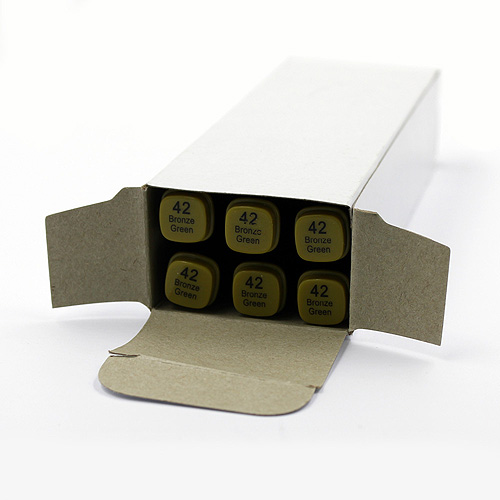 99520 Thiscolor Alcohol Based Twin Marker - Bronze Green