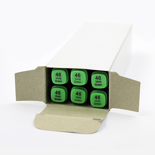 99522 Thiscolor Alcohol Based Twin Marker - Vivid Green