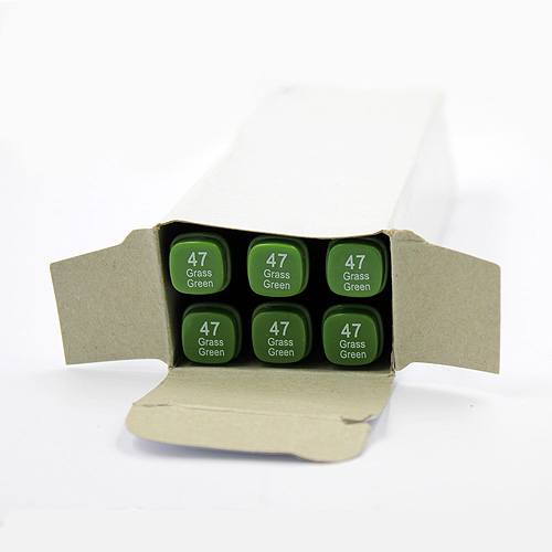 99523 Thiscolor Alcohol Based Twin Marker - Grass Green