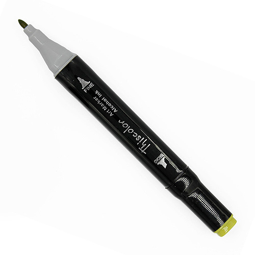 99524 Thiscolor Alcohol Based Twin Marker - Yellow Green