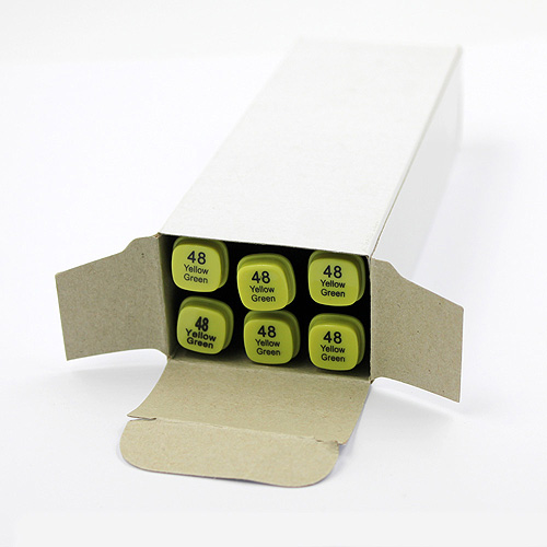 99524 Thiscolor Alcohol Based Twin Marker - Yellow Green