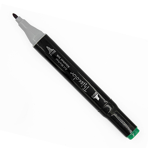 99528 Thiscolor Alcohol Based Twin Marker - Viridian