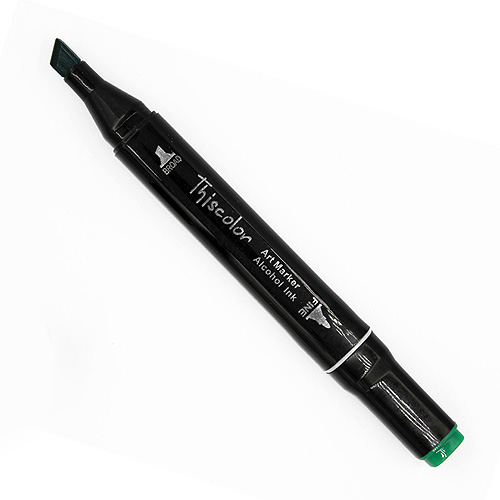 99528 Thiscolor Alcohol Based Twin Marker - Viridian
