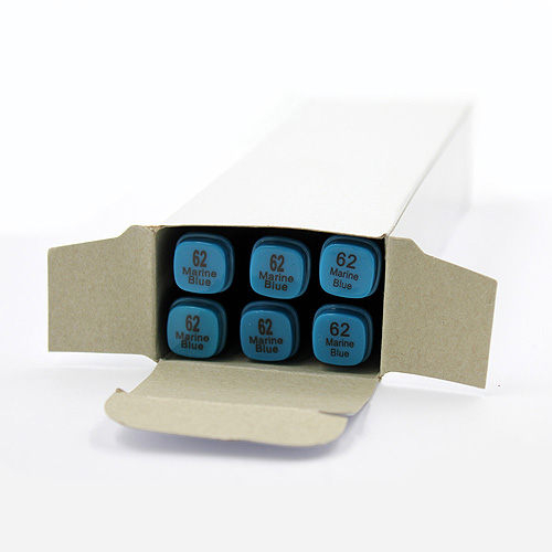 99531 Thiscolor Alcohol Based Twin Marker - Marine Blue