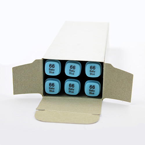 99533 Thiscolor Alcohol Based Twin Marker - Baby Blue