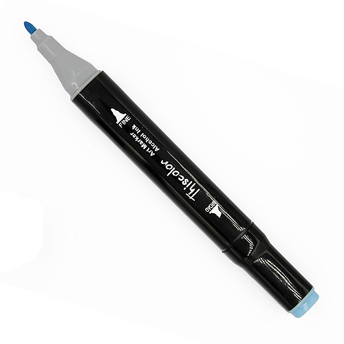 99534 Thiscolor Alcohol Based Twin Marker - Pastel Blue