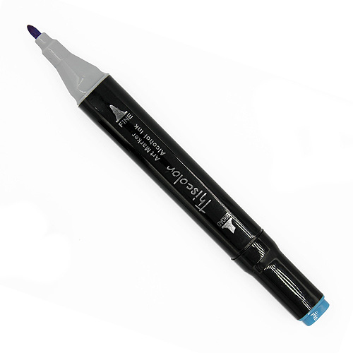 99536 Thiscolor Alcohol Based Twin Marker - Royal Blue