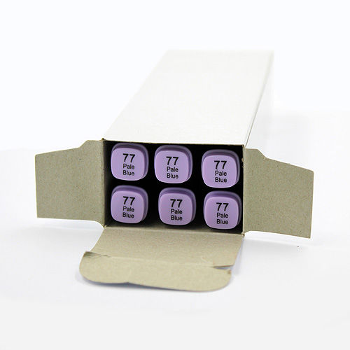 99540 Thiscolor Alcohol Based Twin Marker - Pale Blue